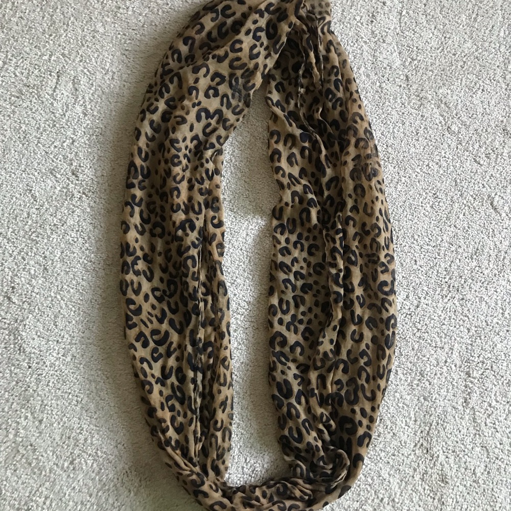 Cheetah infinity scarf